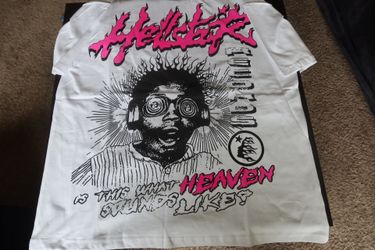 Hellstar White Graphic Tee