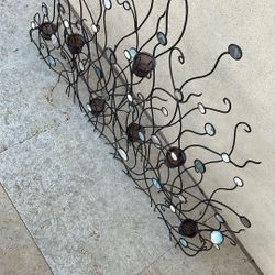 Metal Wall Art 7 Candle Holder