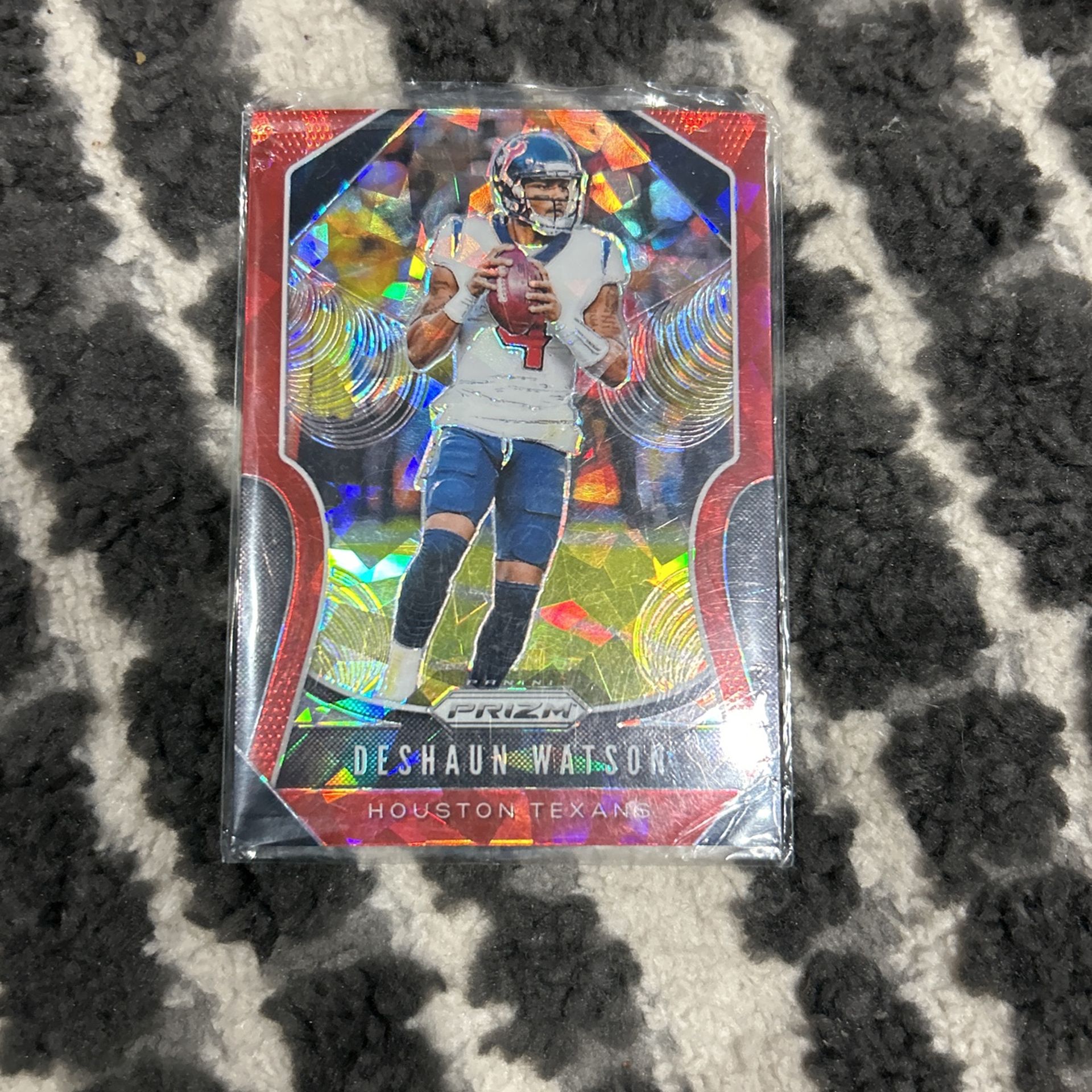deshaun watson rookie card ruby red worth 45$