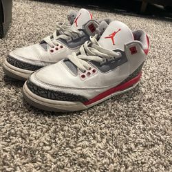 Jordan 3 retro “fire red”