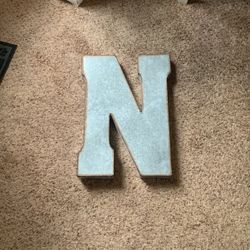 Rustic “N” Wall Art