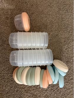 plastic baby food storage container