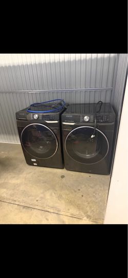 Samsung washing machine and dryer