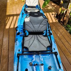 Escape Duo Delux Sit-on-Top Kayak with Paddle 