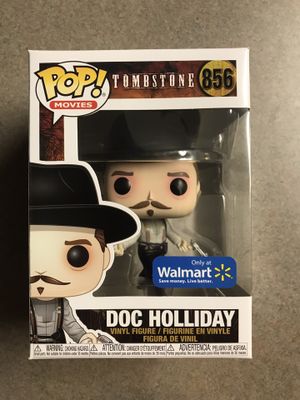 Photo Doc Holliday Standoff Funko Pop Tombstone Walmart Exclusive Wyatt Earp guns drawn out 856 with protector