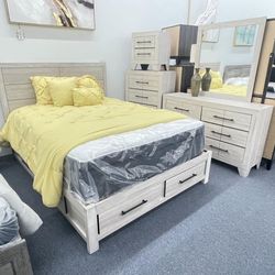 Storage Bedroom Set For Incredible Low Price!! 