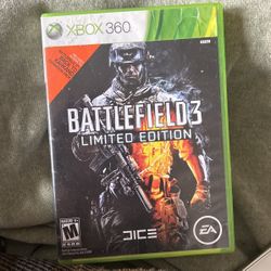 Battlefield, three Limited edition Xbox 360