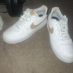AIR FORCE 1 LOW '07 LV8 Removable Swoosh White Vachetta Tan