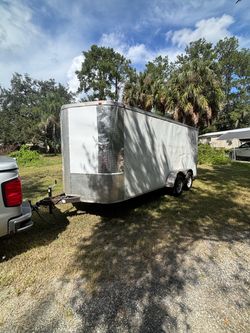 7x16 enclosed trailer