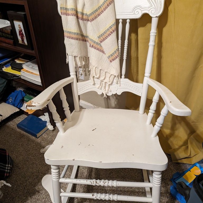 Mid century Oak Rocking Chair
