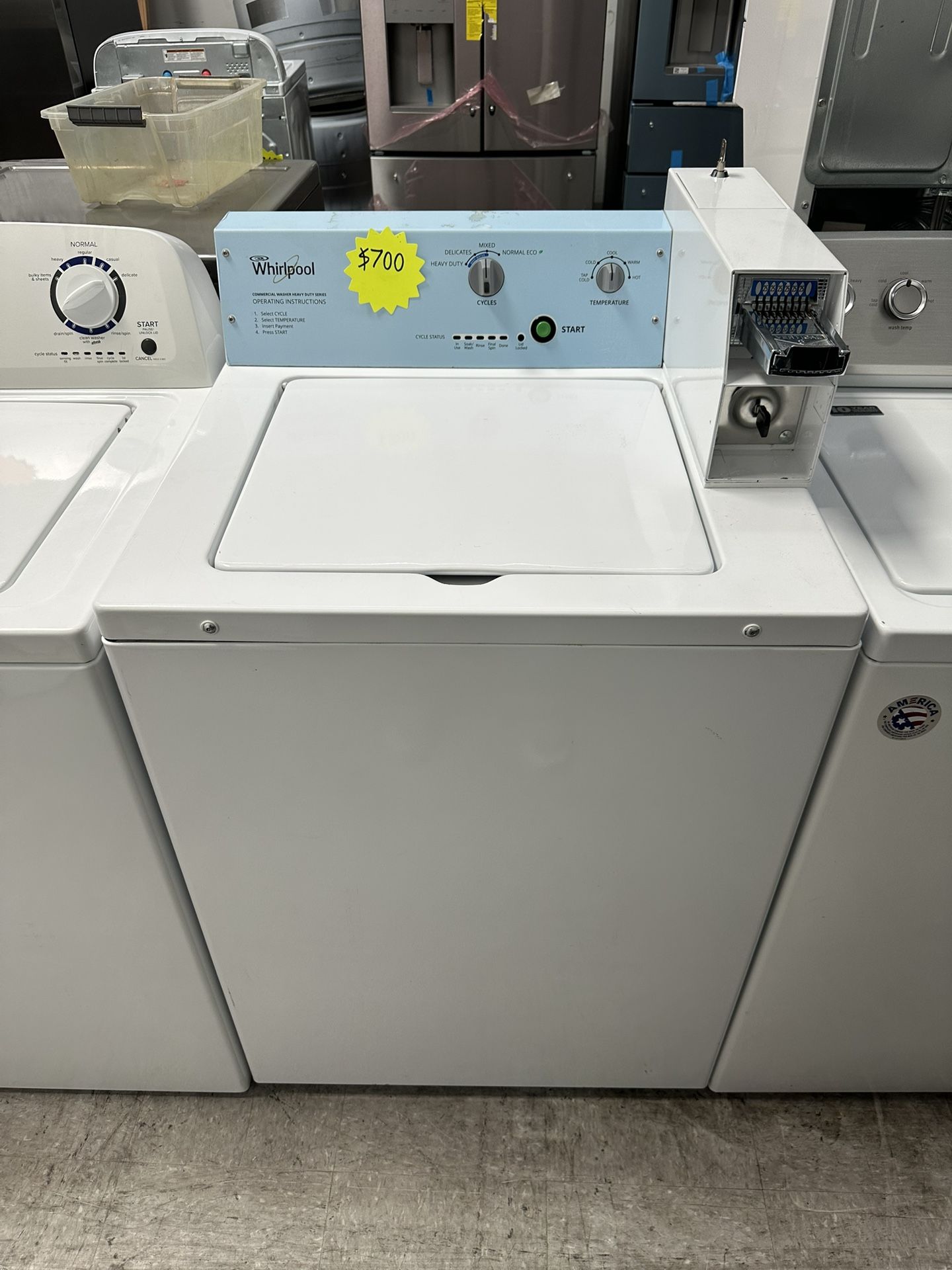 Whirlpool Commercial Washer