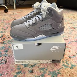 DS Jordan 5 Wolf Grey Grade School (2026)