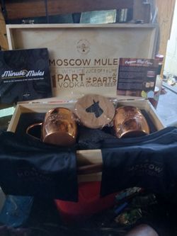 Genuine classic Moscow copper co. Mugs×2 collection