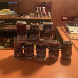 BudWeiser Beer mugs