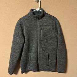 IZOD Men's Advantage Performance Full Zip Sherpa Fleece Jacket