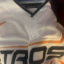 Astros Jerseys- Altuve and Bagwell-Large With Tags