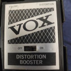 Vox Distortion Box, Original Box .made In Italy.