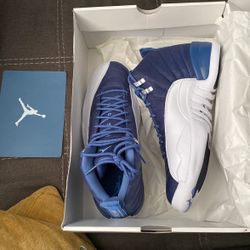 Jordan 12 Retro French Blues 2015 Size 8’5 