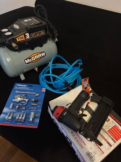 McGraw 3-Gallon Air Compressor with Accessories