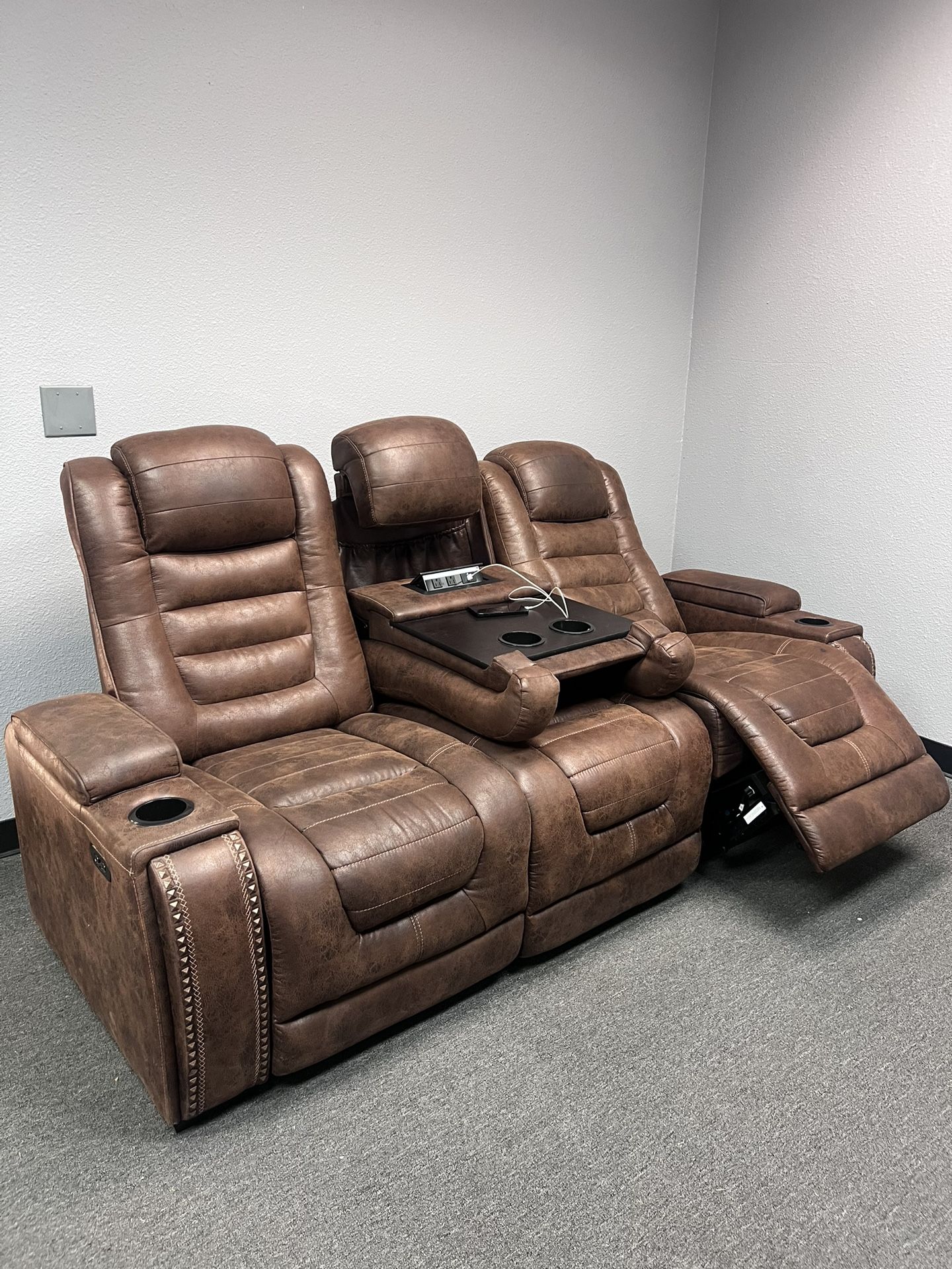 Three Seater Reclining Sofa 