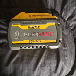 2 Flex Volt Dewalt Batteries 