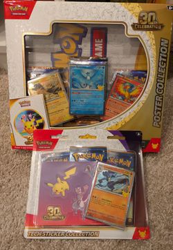 Pokemon 30th Celebration Products