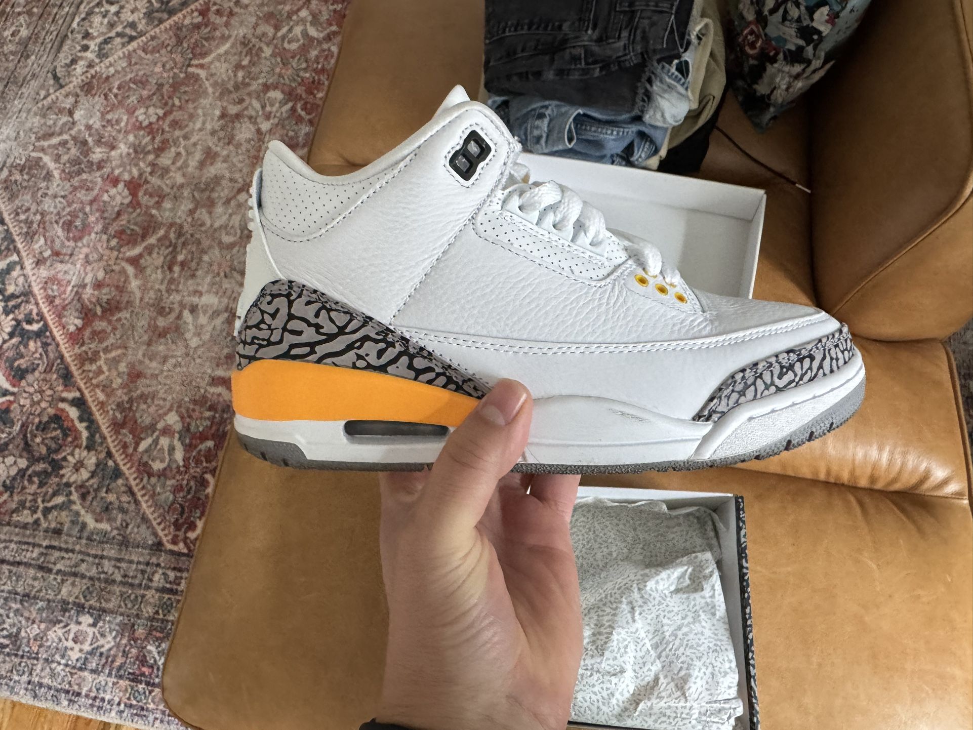 Jordan 3 Laser Orange 6W/4.5M