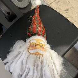 Christmas Ornaments 3 Total With Santa’s 