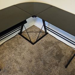 Glass top Desk