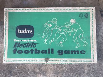 Vintage 1960’s Tudor Electric Football Game. Great Condition. I’m