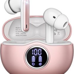 Brand New A10 Pro Rose Gold Wireless Earbuds