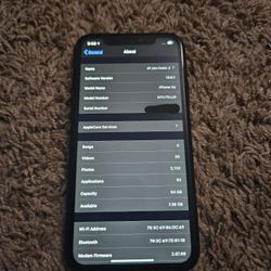 iPhone XR 64gb Unlocked Black