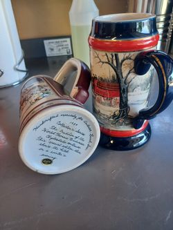 Two Budweiser Big Mugs 🍺