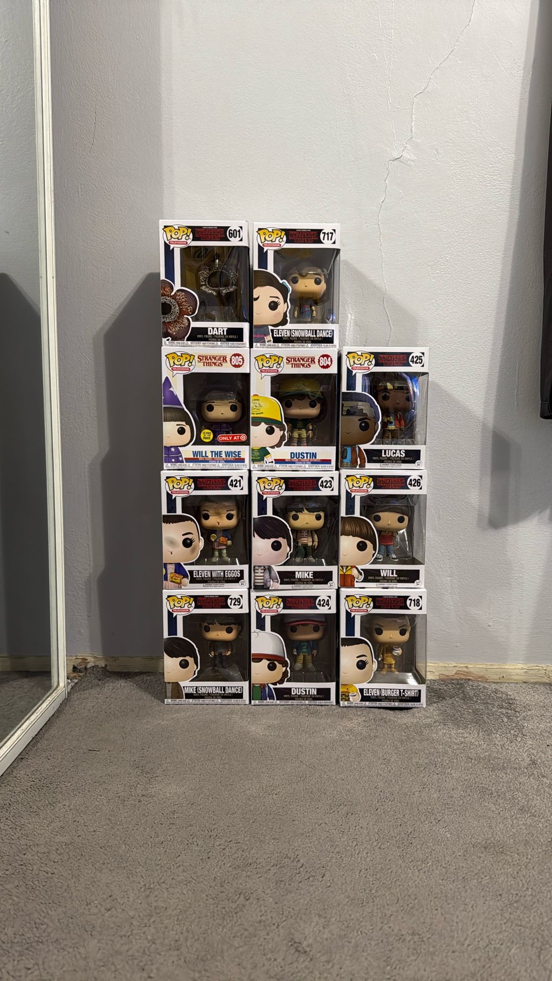 Stranger Things Funko Pops