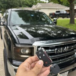 GMC Sierra key and remote