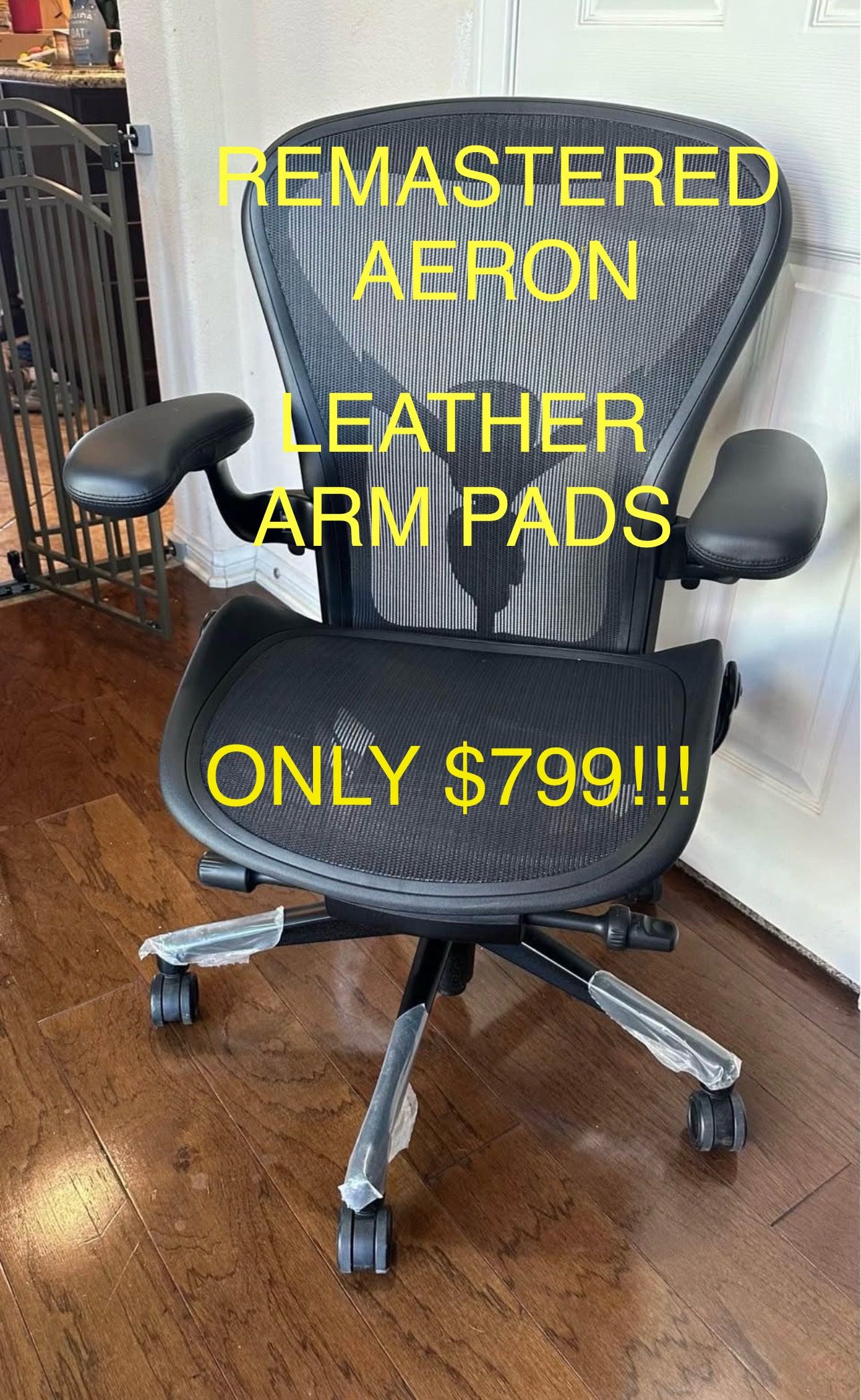 BRAND NEW FULLY LOADED GAMING HERMAN MILLER REMASTERED AERON SIZE