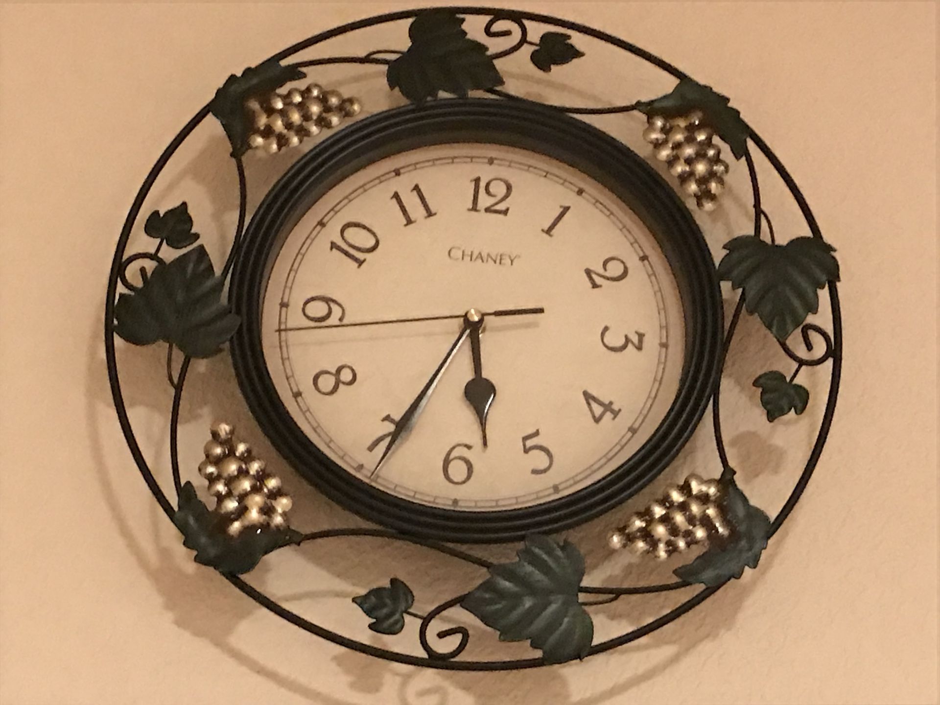 Chaney wall clock
