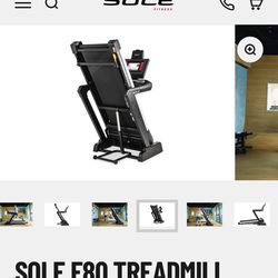 BRAND NEW IN BOX TREADMILL MODEL SOLE F-80