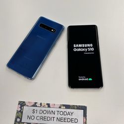 Samsung Galaxy S10-90 Day Warranty-$1 DOWN-NO Credit Needed