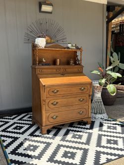 Vintage Secretary Writing Desk.