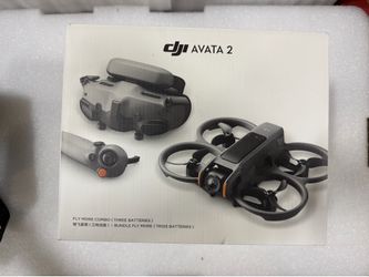 DJI Avata 2 Fly More Combo – Like New – 3 Batteries - Goggles 3