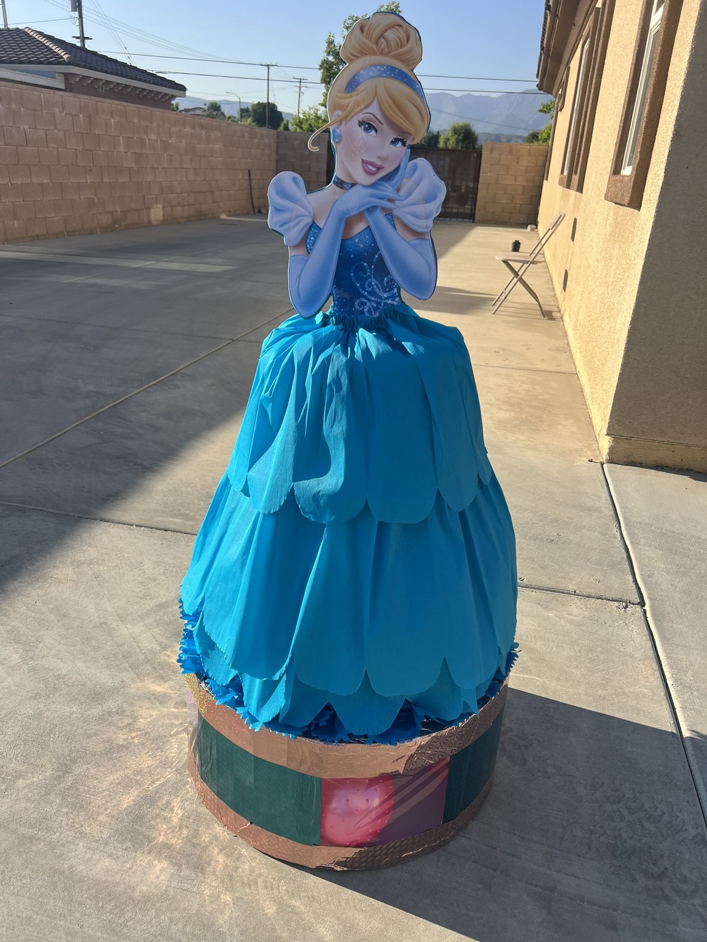 Cinderella Pinata With Balls
