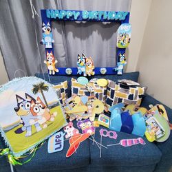 Bluey Party Decorations