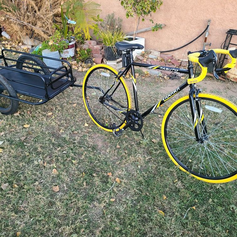 Pure Fixie Takara Kabuto flip flop Cog Also Comes W detachable Trailer for Sale in Bakersfield CA OfferUp
