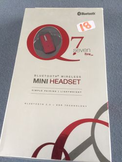 Wireless Bluetooth headset