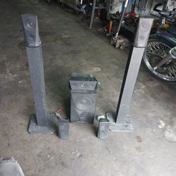 Sony 5 Speaker + Sub Speaker  Works GREAT No Amp