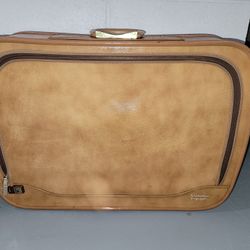Vintage Suitcase American Voyager