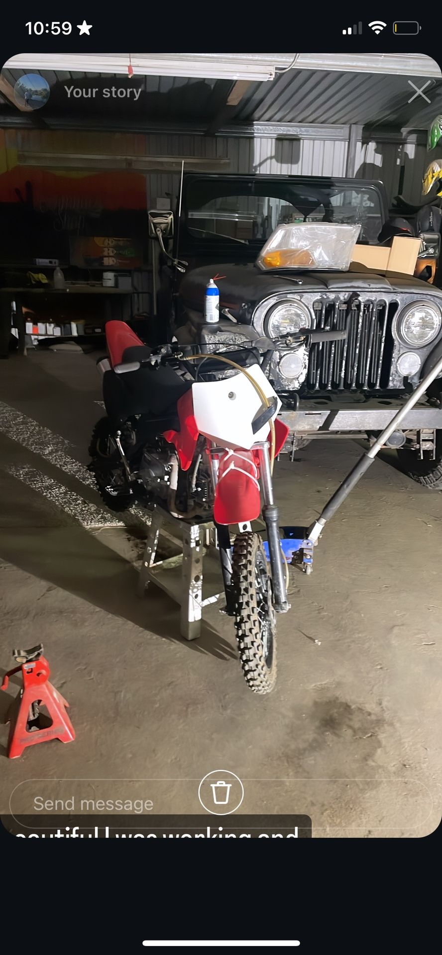 Pit bike Can Trade For Minibike
