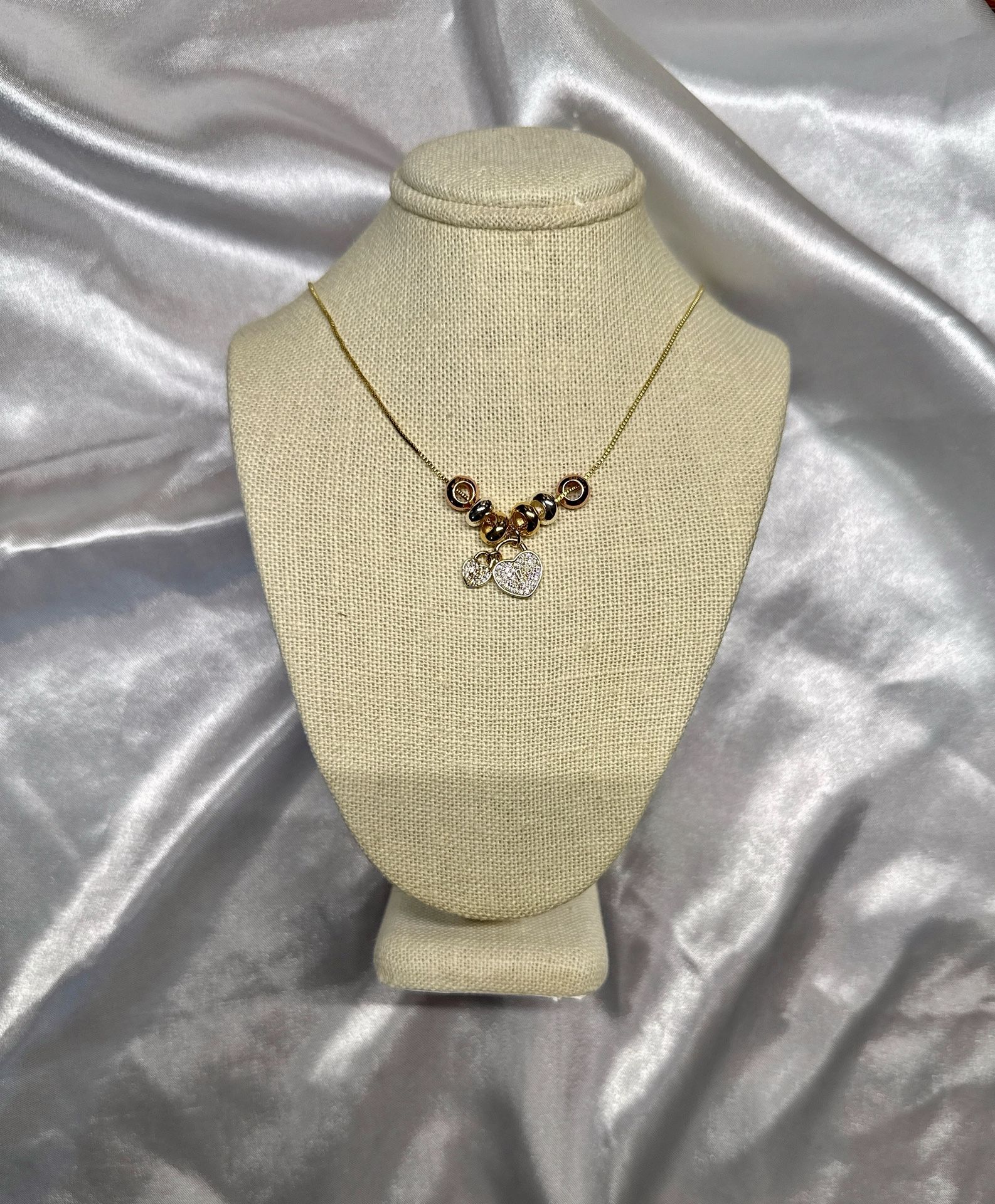 Yellow Plated Gold Necklace