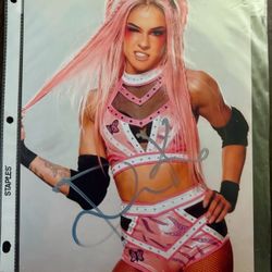 WWE NXT Dakota Kai Autographed